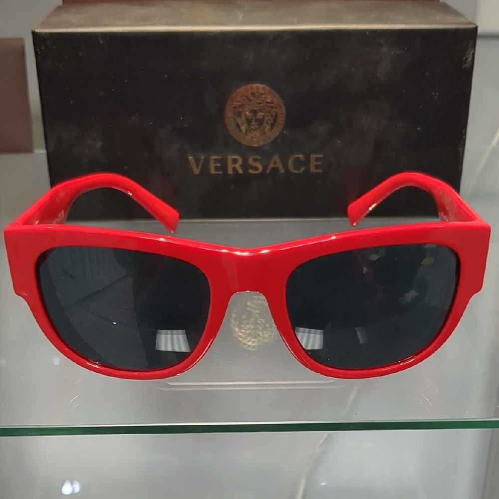 Versace Vibrant Red Eyewear